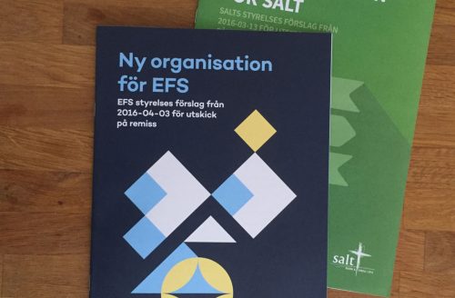 Organisationsutredningar på gång