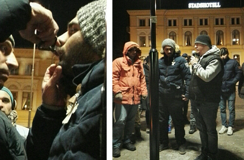 Hamid har avbrutit sin hungerstrejk
