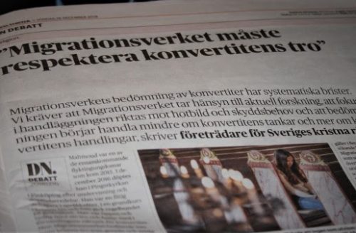 Debattartikel om konvertiters tro