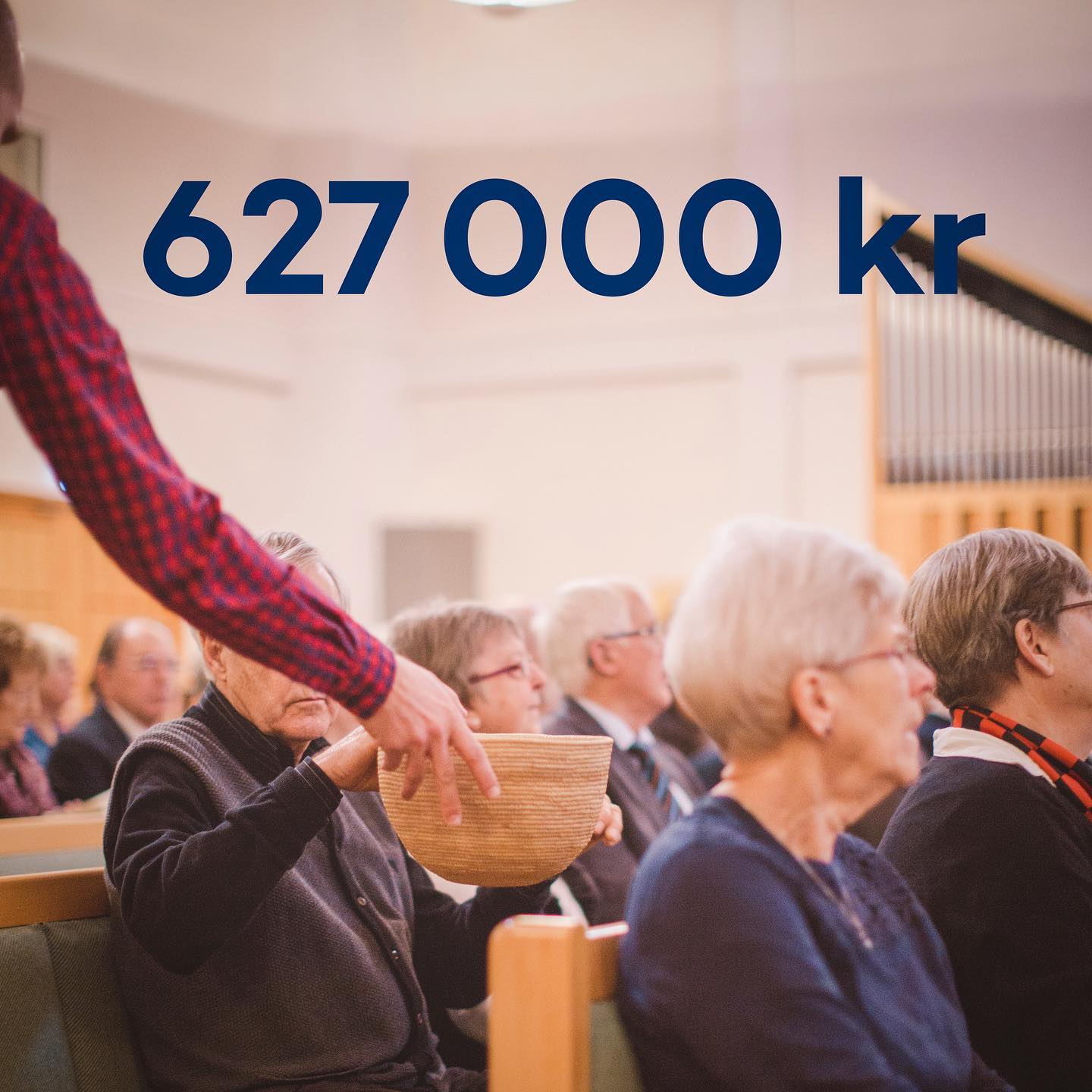 627 000 kr!

Så mycket samlades in i Svenska kyrkan, under rikskollekten till EFS i maj.
Stort tack till alla er som bidragit till EFS mission!

EFS ❤️ Svenska kyrkan